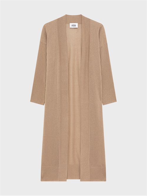 Long cardigan in viscose shine ALPHA STUDIO | AD6182E2016